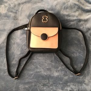 Metal Bear Logo Mini Back Pack